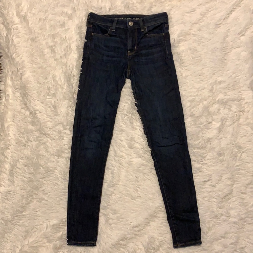American Eagle Size 4 Ne(x)t level stretch Hi-Rise Jegging